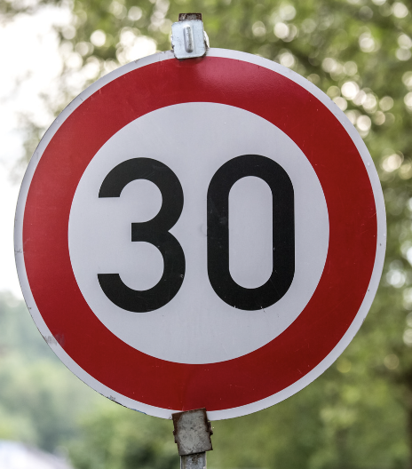 Lettre ouverte à Madame le Maire : demande d&rsquo;abaissement de la limitation de vitesse à 30 km/h sur le Ch. de la Commanderie St. J. de Malte