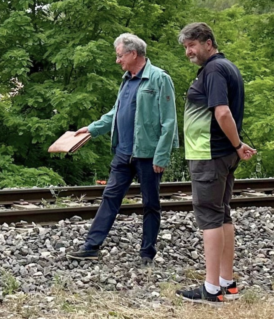Interview sur le projet de halte ferroviaire à Luynes